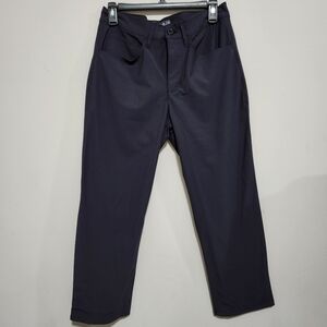 MTAILOR Women's Cropped Bootcut Navy Slacks - Size 30x23, NWOT